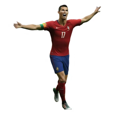Cristiano Ronaldo goal celebration  sticker
