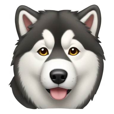 Malamute sticker