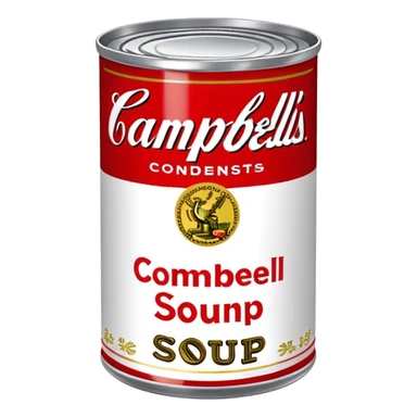 Campbell art sticker