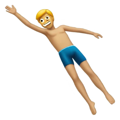 Dive off diving board sticker