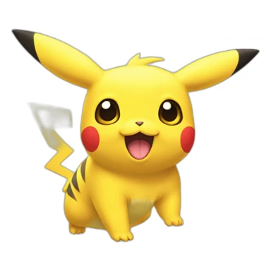Tête Pikatchu sticker