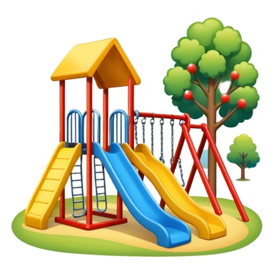 a school playground sticker