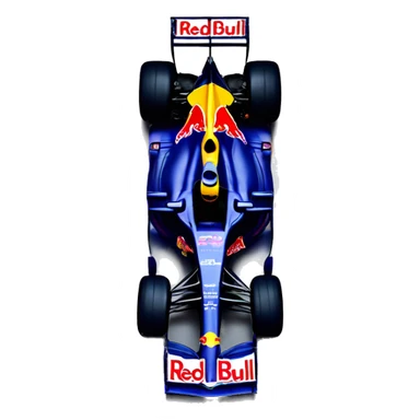 Red bull f1 car sticker