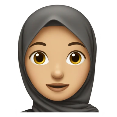 Hajab girl sticker
