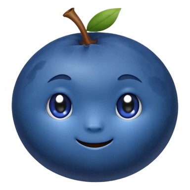 Un emoji myrtille sticker