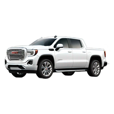 Car gmc Denali 2024 white  sticker