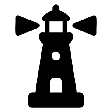 lighthouse sticker