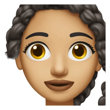 Diana Hoyos e actriz y cantante colombiana. tiene ojos cafés, pelo negro, piel blanca y un rostro muy angelcal sticker