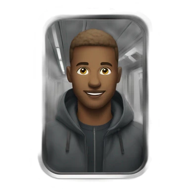 White man on New York 6 train sticker