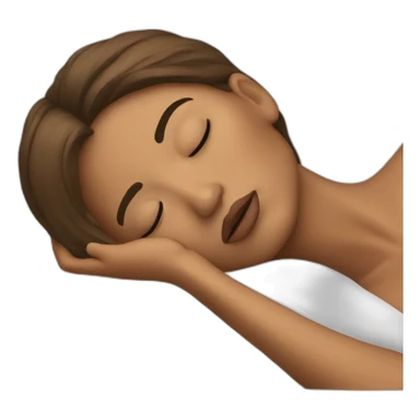 woman passed out sticker