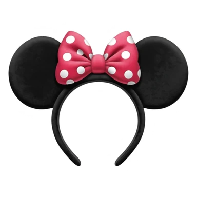 Minnie ears sticker