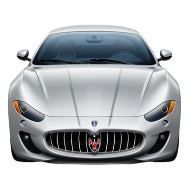 Maserati sports car sticker