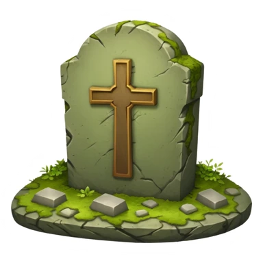 a grave sticker