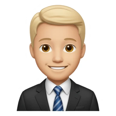 professional male lawyer sticker