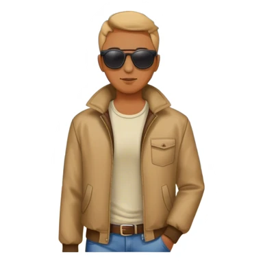 Cold weather blows on the beach in Florida  sticker