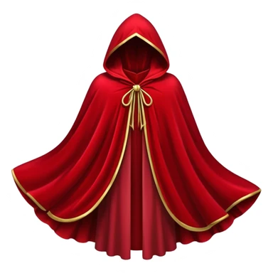 create me a red cloak sticker