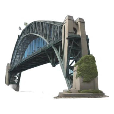 Sydney harbor bridge sticker