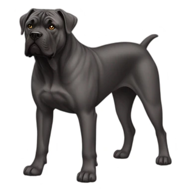 Cane Corso Dog Full Body sticker