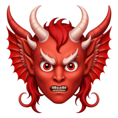 Biblically accurate Angel seraphim make a devil  sticker