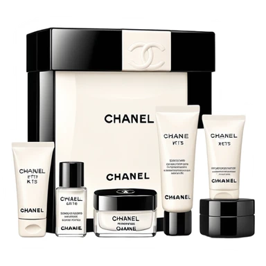 Chanel skin care Kit sticker