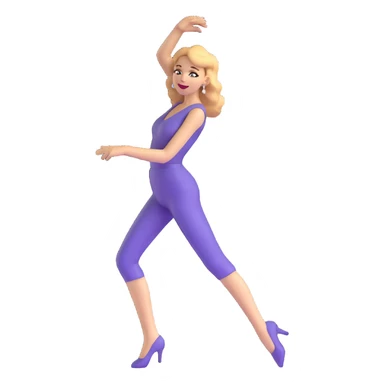 Kylie Minogue dancing sticker