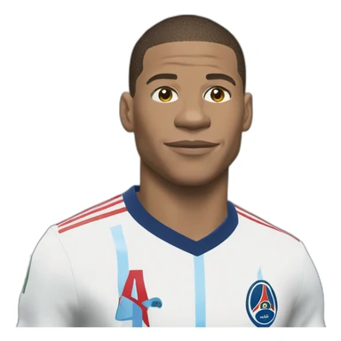 mbappé trois à zéro sticker