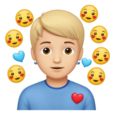 Romantic animated sticker boy
Cute emojis around 😗😏🥰😍😘😚
Fancy Persian text:
[نازنین هیچوقت ولت نمی‌کنم]
Soft animation, love style
 sticker