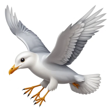 Seagull
Apple emoji style. sticker