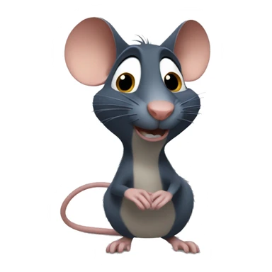 remy the rat from ratatouille sticker