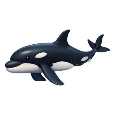 killer whale with Alaskan sunset sticker