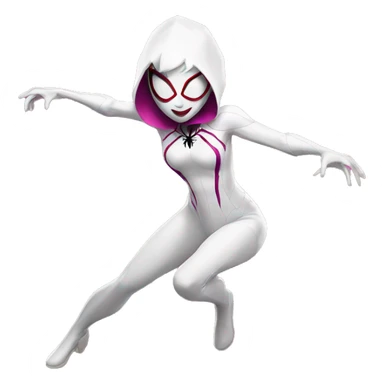 Spider-Gwen pose sticker