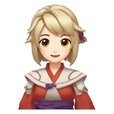 “Yae Miko” from “Genshin Impact” sticker