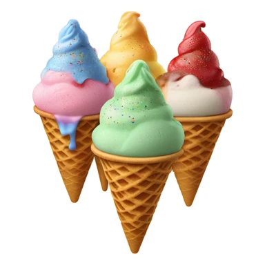 Ice cream  sticker