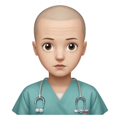 Eleven from stranger things sticker