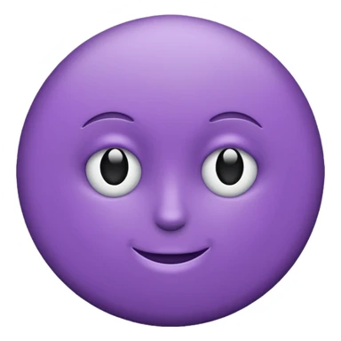 Rond violet normal sticker