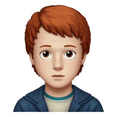 Dustin strenger things sticker