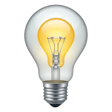 white light bulb no yellow sticker