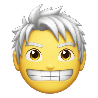 Natsu dragneel face sticker