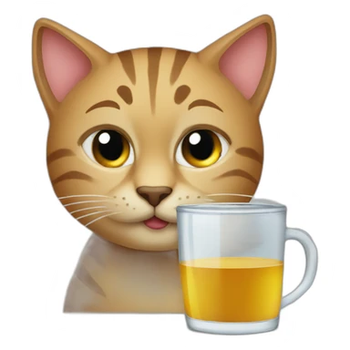 cat-drinking-argentinian-mate sticker