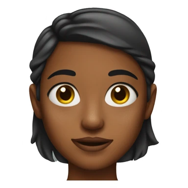 Girl with freckles sticker