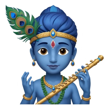 Lord little Krishna sticker