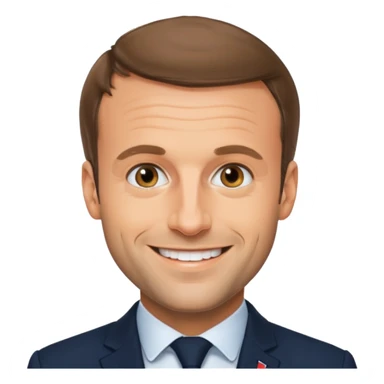 Macron sticker