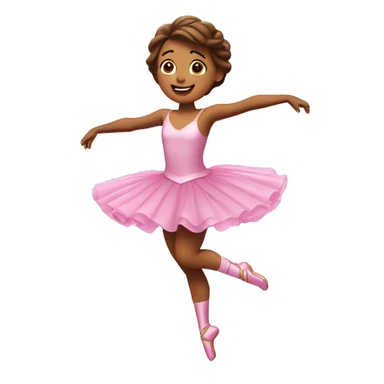 A bailarina jumping sticker