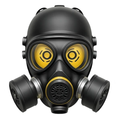  gas mask sticker