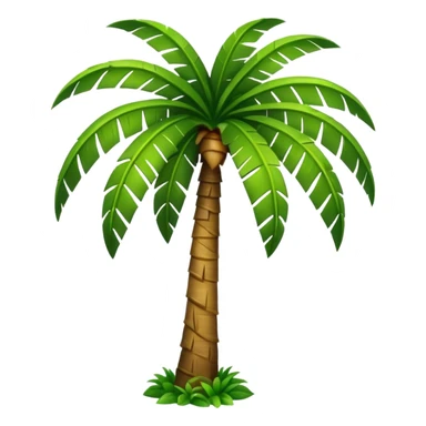 Palm tree no backgrpound sticker
