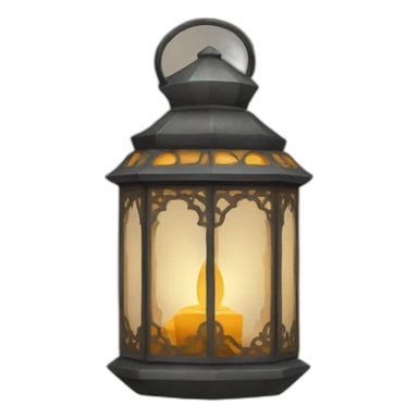 Lantern ramadan sticker