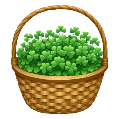 clover grain baskey sticker