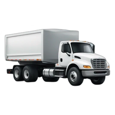 Flatbed truck sticker