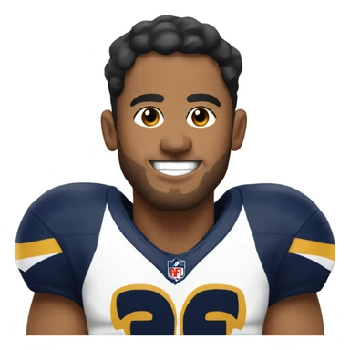 Puka Nacua Los Angeles rams sticker