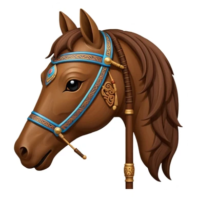 Morin khuur, mongolian sticker